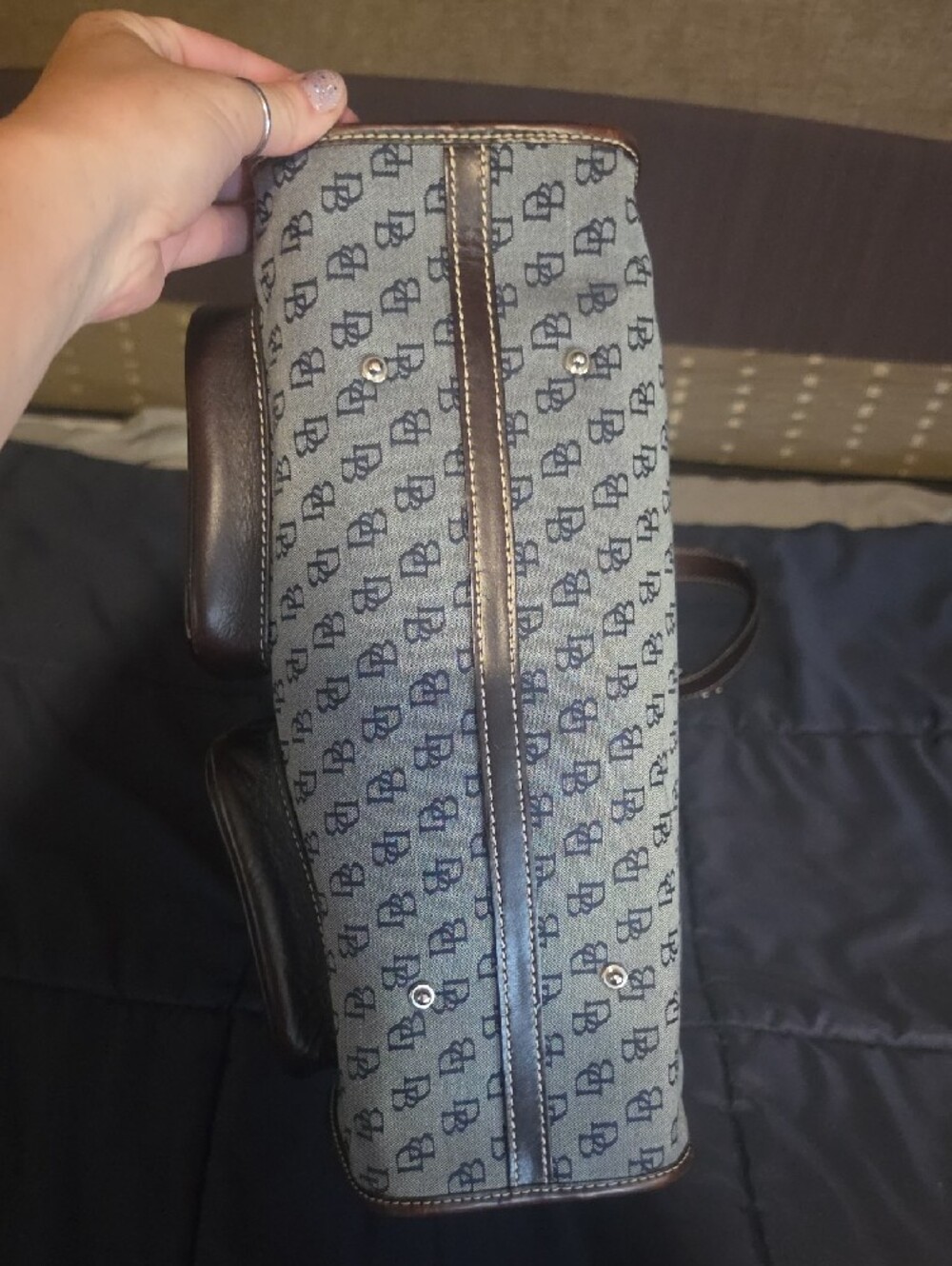 Vintage Dooney & Bourke Monogram Purse - Picture 4 of 9